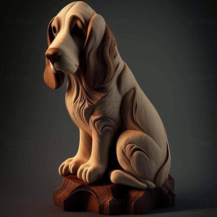 3D модель Кромфорландер собака (STL)